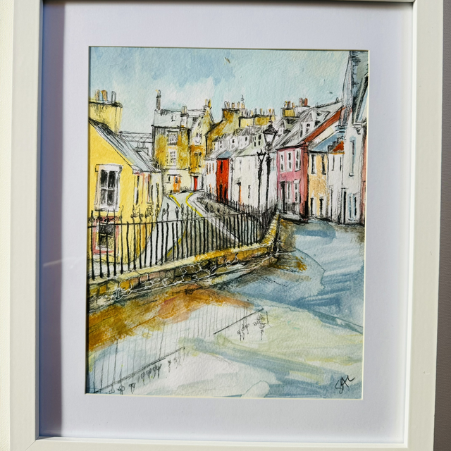 Original Painting- Plein Air- South Queensferry