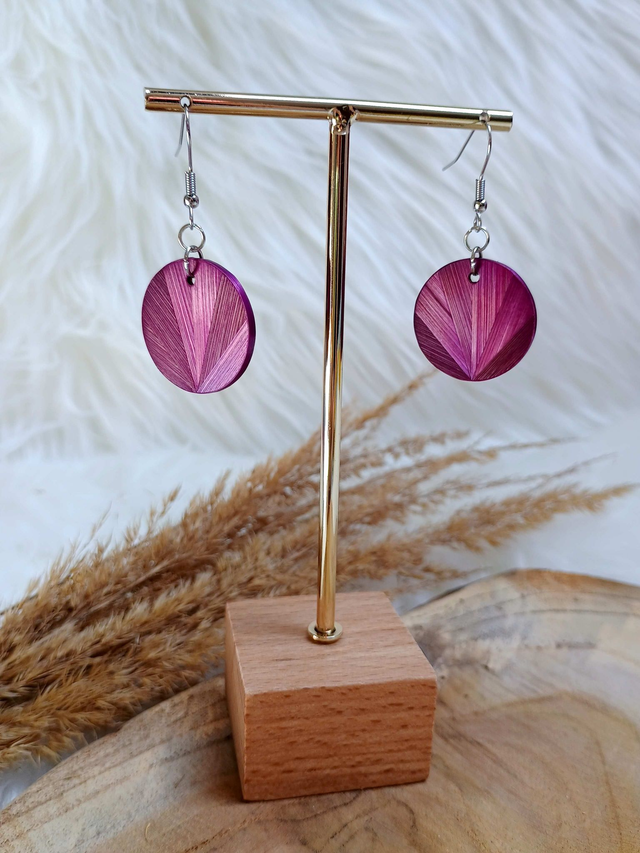 Boucles d'oreilles SIMPLE Éventail