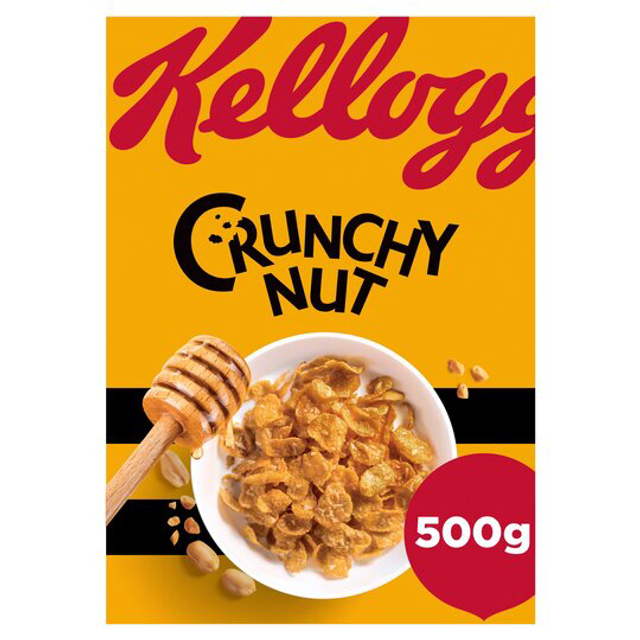 Kellogg's Crunchy Nut Cereal 500g 