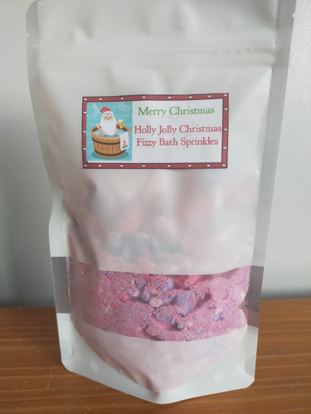 HOLLY JOLLY CHRISTMAS BATH BOMBS