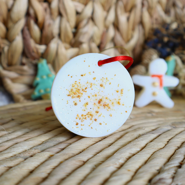 Suspension Noël - Mandarine (lot de 2)🍊