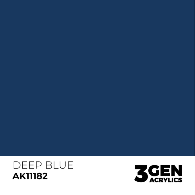 3rd Gen. Acrylics 182 Deep Blue