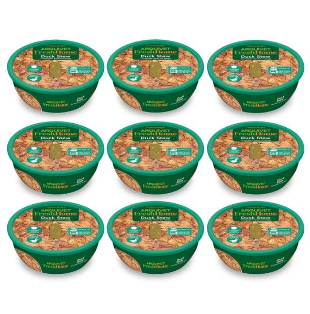 Ragoût de canard / FreshHome - 9 bols x 280 Grs = 2.520 Kg - Arquivet / ARQ1401