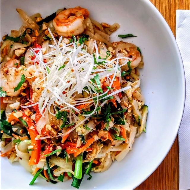 Pad thai aux crevette