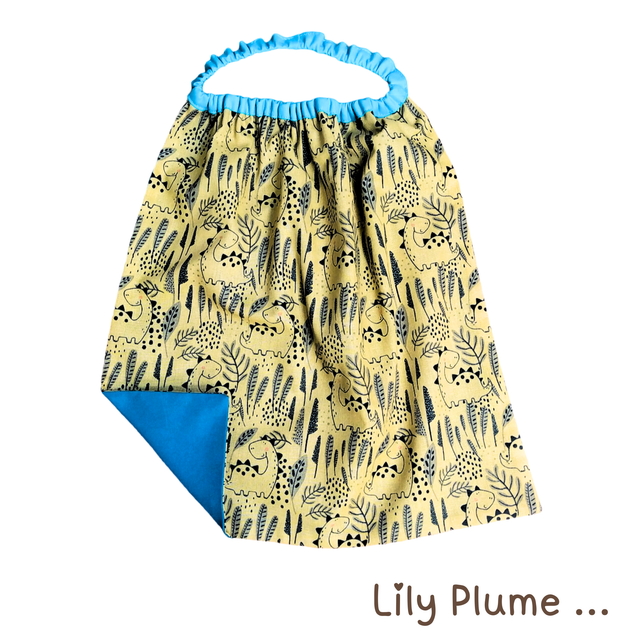 Serviette élastiquée baby dinosaure