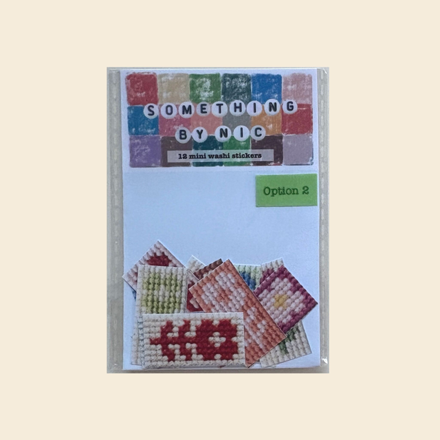 Flower Version 2 Washi Sticker Pack