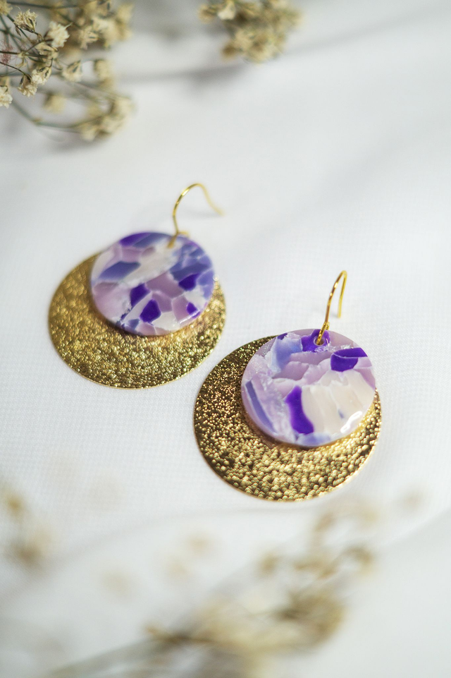 Coloris Violette - Boucles Népal