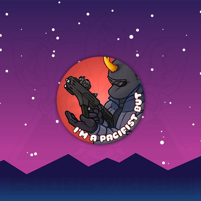 Fursona - I'm a pacifist but