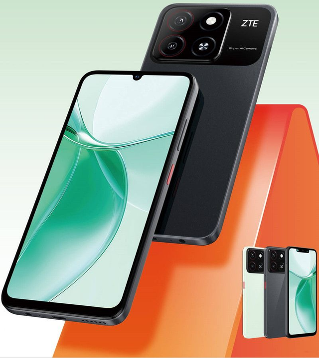 ZTE Blade A35 64 Go Noir étoilé