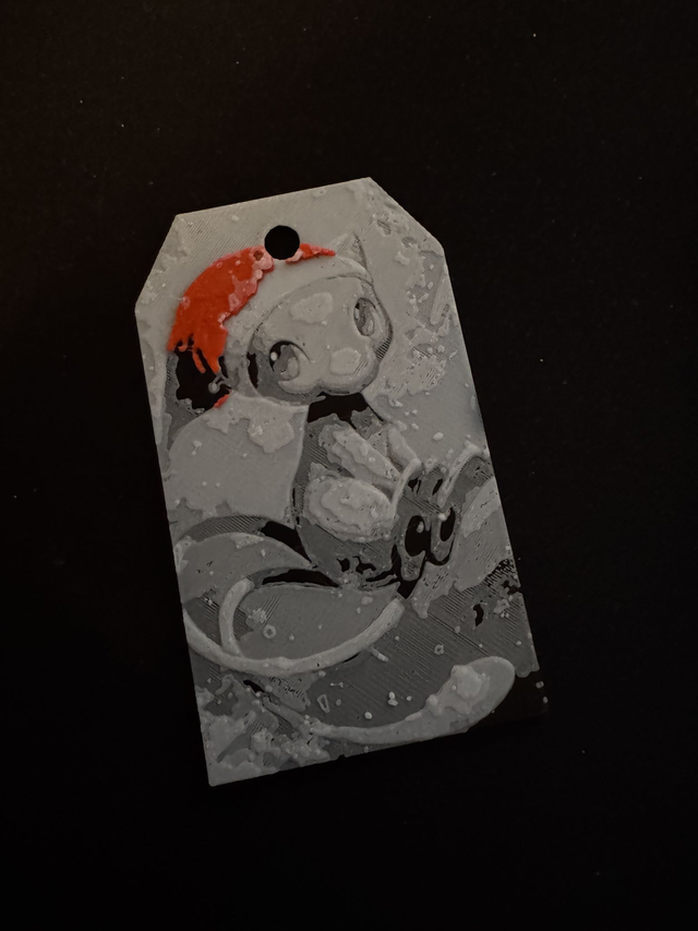 Gift tag Pokemon Mew