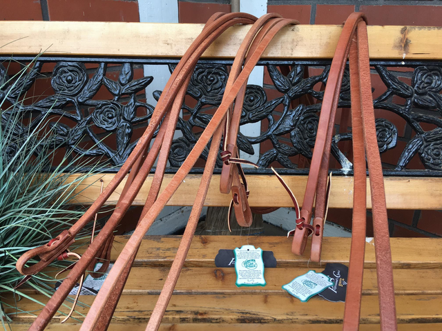 Schutz Brothers Split Reins Herman Oak