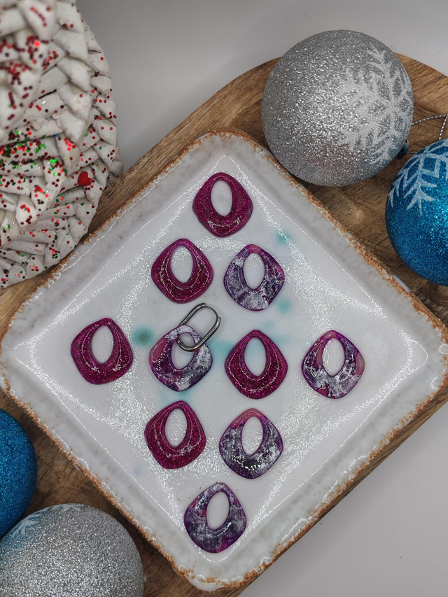 Choupettes Marine réversibles violette