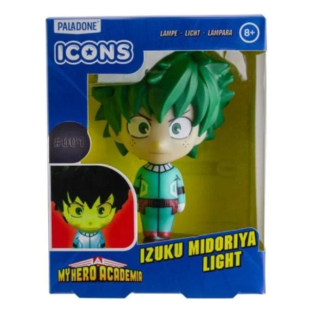 Izuku Midoriya - My Hero Academia - 3D Icon Light Lamp 💚💡