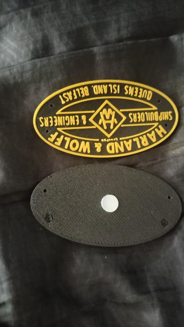 magnet harland andwolf ecriture or