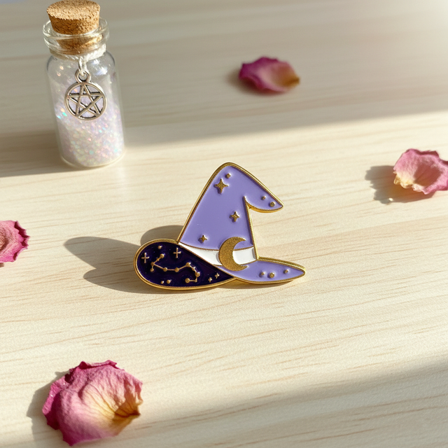 Pin's chapeau de sorcière