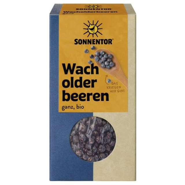 Sonnentor Wacholderbeeren ganz, 35g Packung