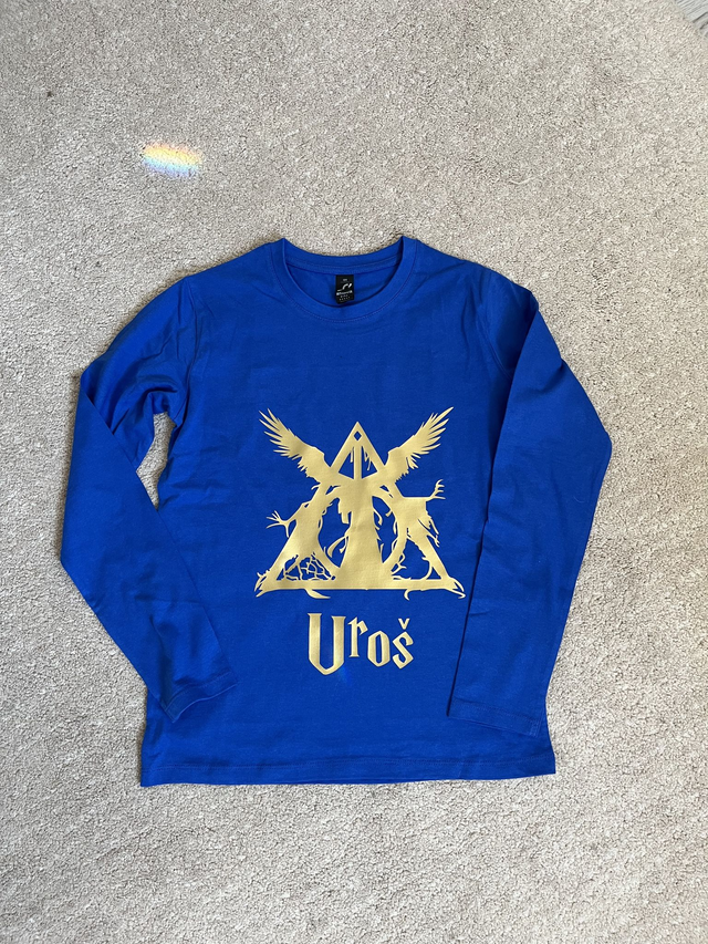 Aufdruck Heiligtümer des Todes (ohne Shirt)
