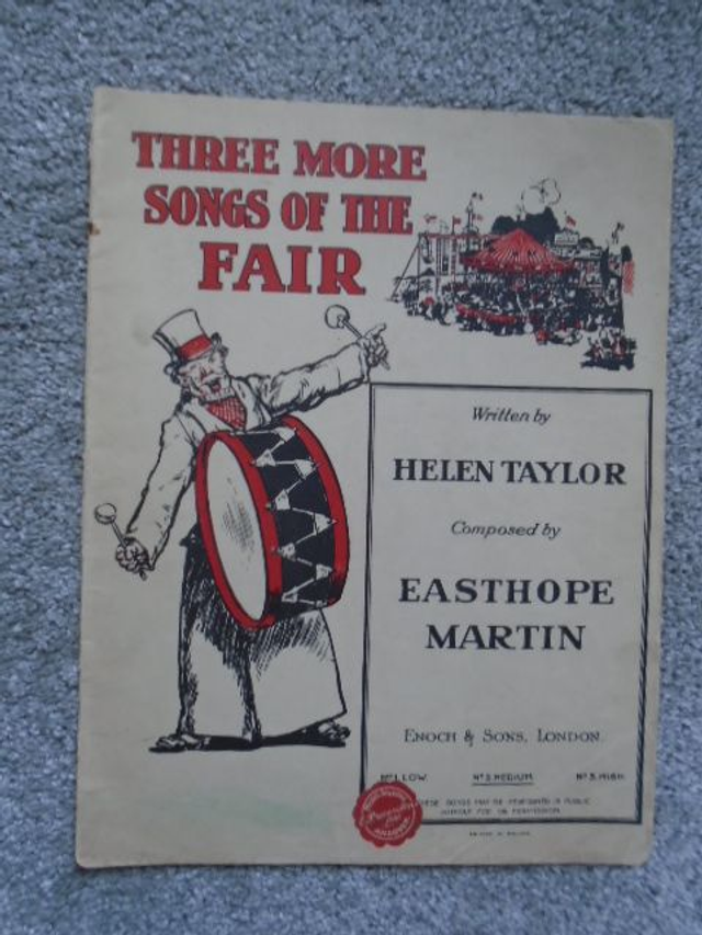 Three More Songs of the Fair Sheet music
