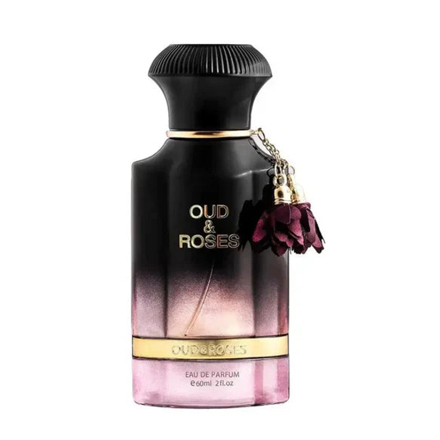 Oud &amp; Roses Perfume 60ml EDP Ahmed Al Maghribi