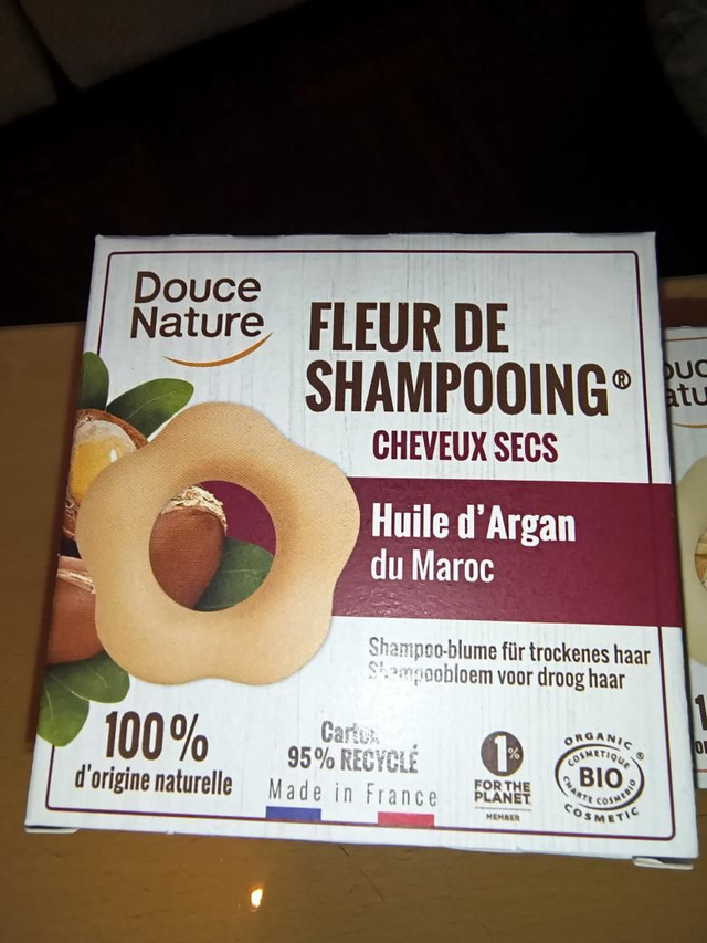 Douce Nature - droog haar shampoo bar Arganolie 85gr