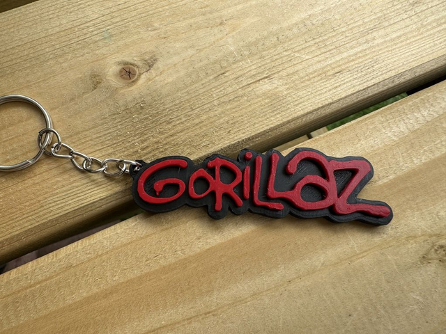 Gorillaz Keychain