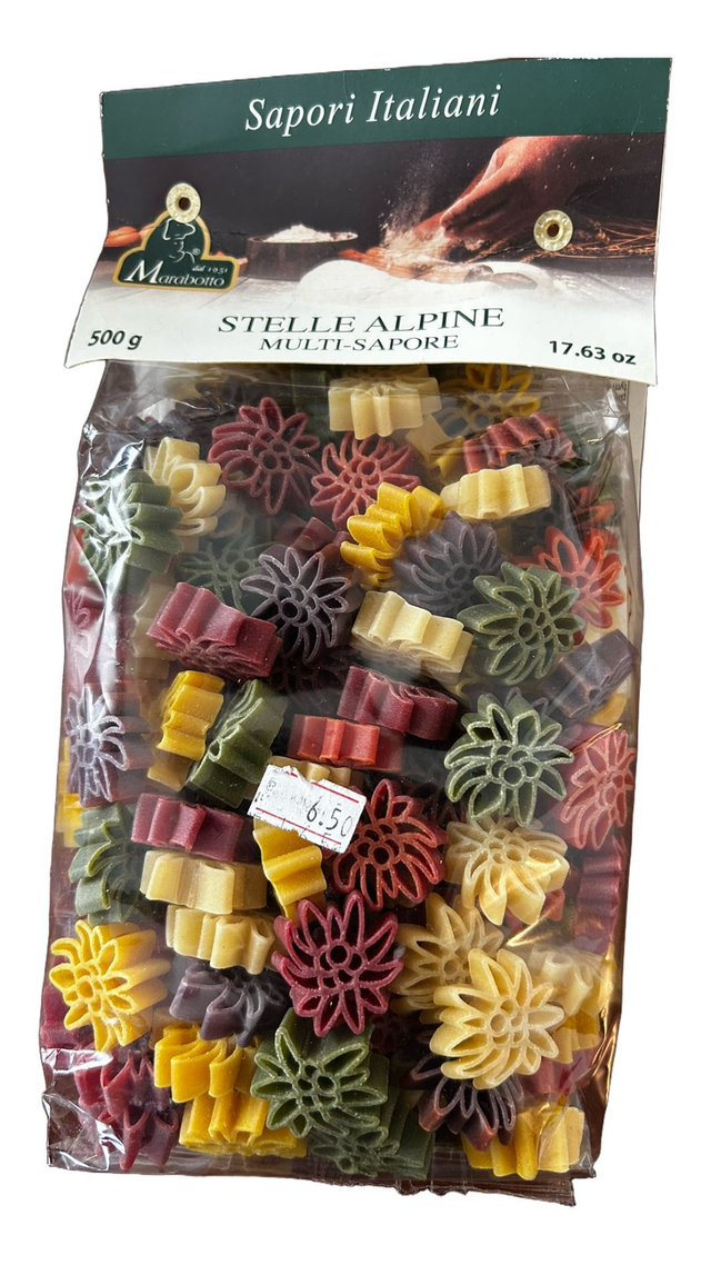 Pasta Stelle Alpine Multi-Sapore