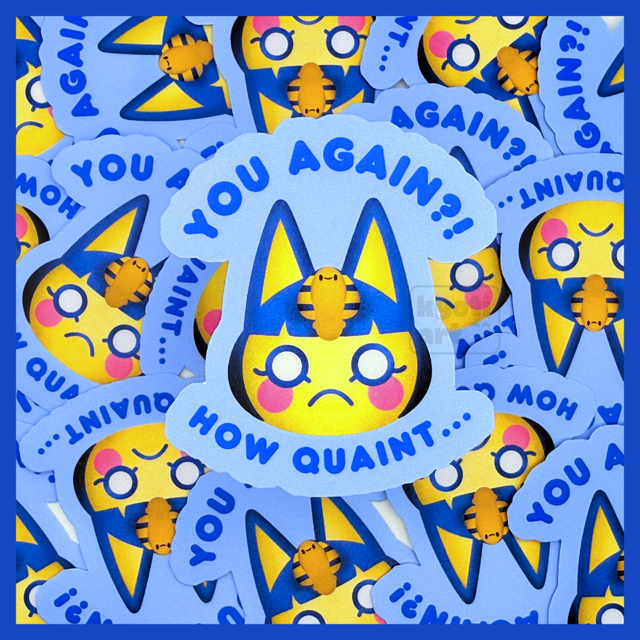 You again?! How quaint...