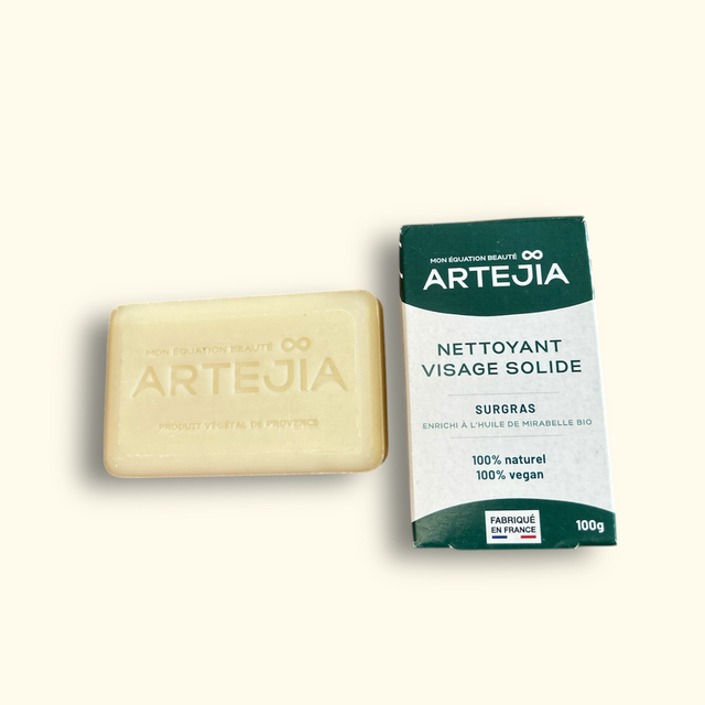 Artejia nettoyant visage solide 100g 