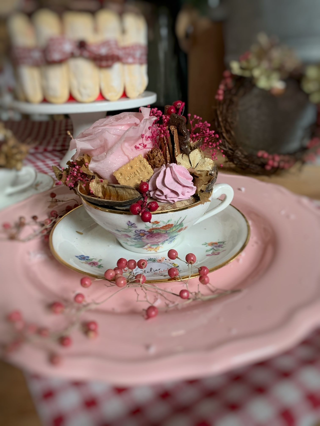 Tasse Vintage de Noël