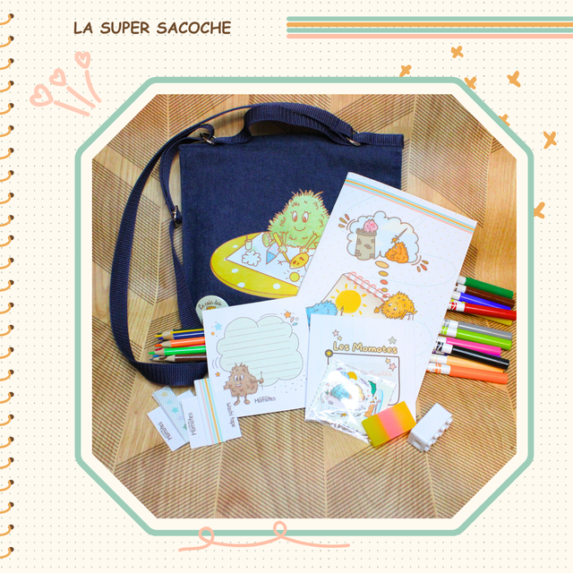 🖍️ La super sacoche d'activités créatives nomade pour les enfants