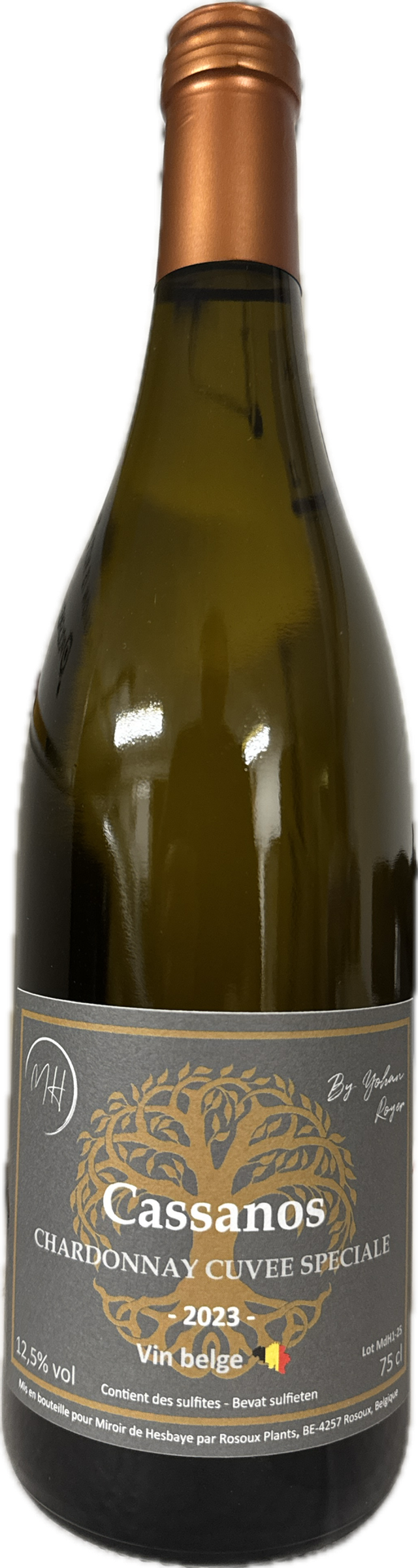 Cuvée Spéciale Cassanos 2023 Chardonnay - Vin blanc sec - 75cl