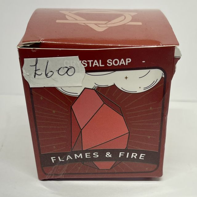 Ancient Wisdom Crystal Soap -Flames &amp; Fire 