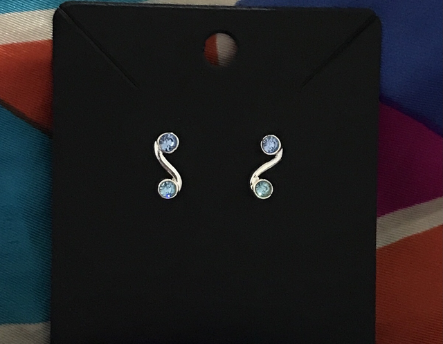 Children-Adult Studs -Blue - CASEB07