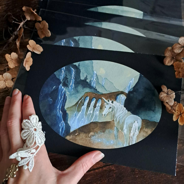 The Last Unicorn  Art print 