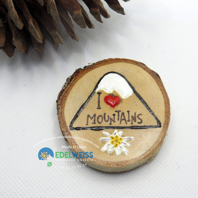 I love mountains - vertical