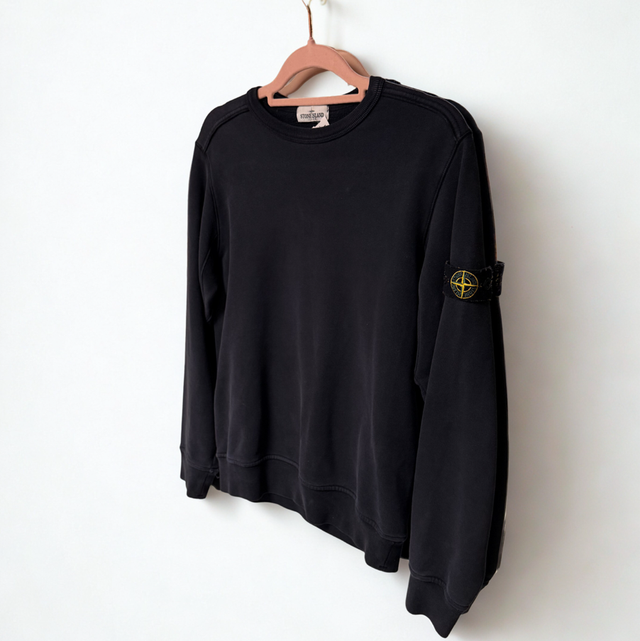 Stone Island Sweater | Size 12 | Black | Cotton 