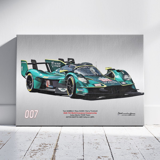 C250507 Aston Martin Valkyrie LMH WEC25 Thor Racing #007 Spa