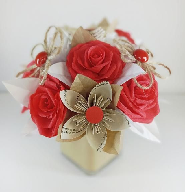 Composition &quot;Carmen&quot; - rouge