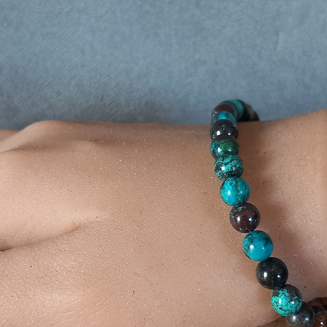 Bracelet ajustable en Chrysocolle
