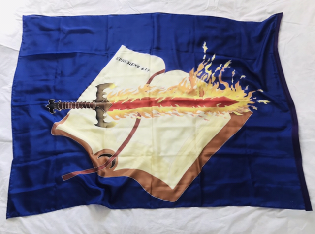 Ephésiens 6.19 Soie épaisse livrée sans tige 