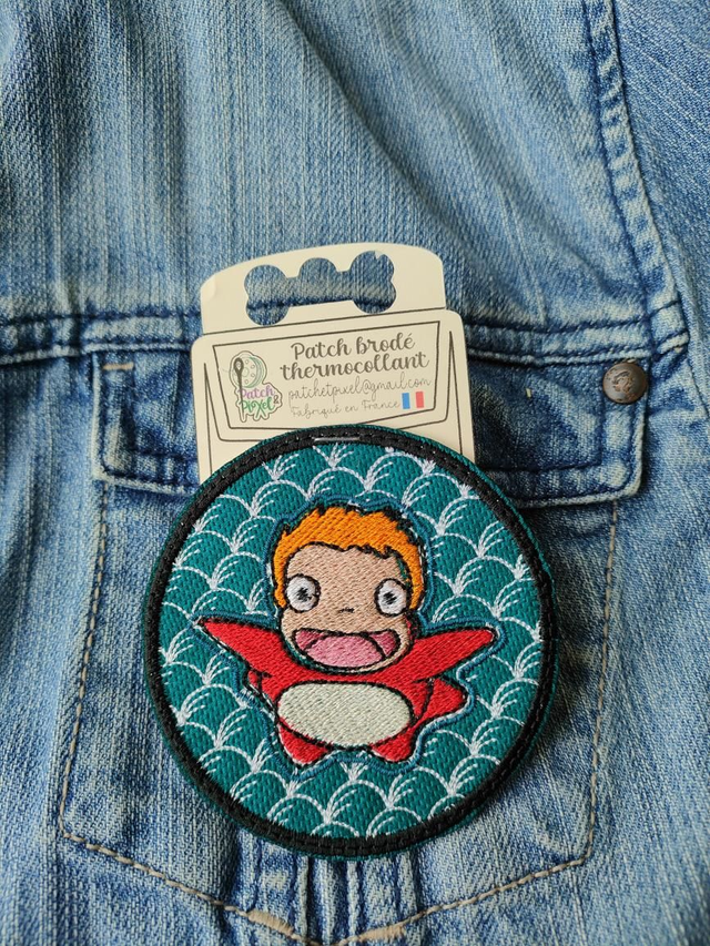 Patch brodé Japon sashiko