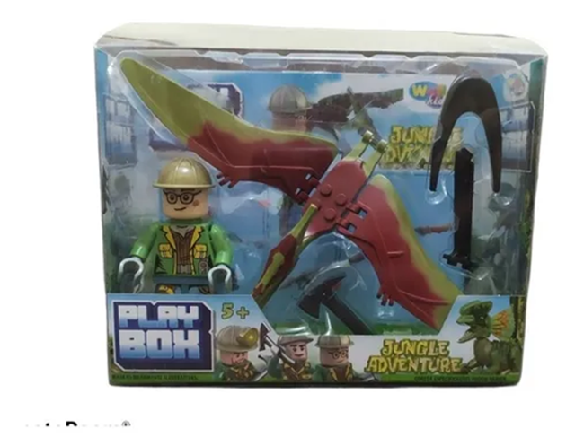 Boneco de Montar PlayBOX - AVENTURA Dinossauros