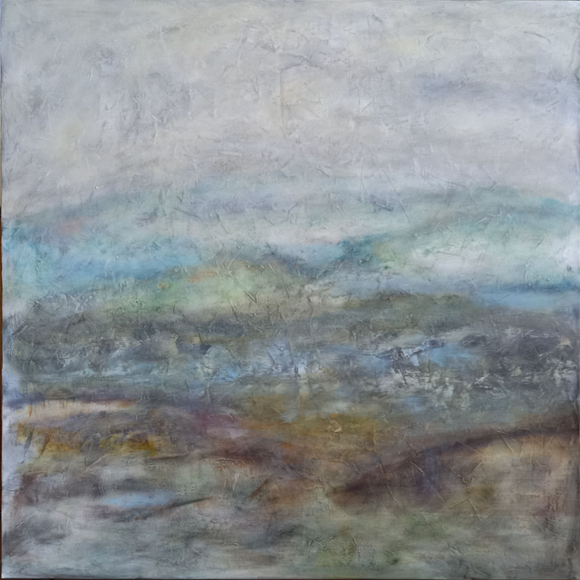 PERLE OU SALINE - 100x100cm