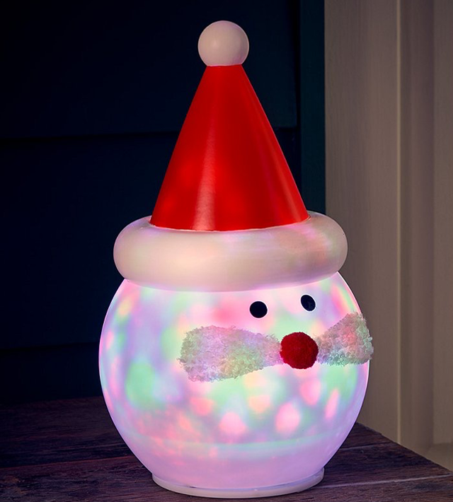 Light Up Santa Decoration