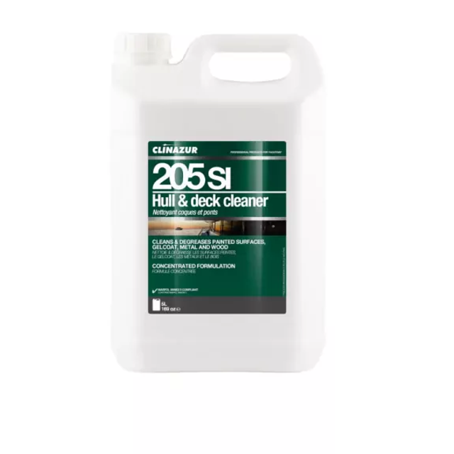 205 SI NETTOYANT COQUES ET PONTS 5L / HULL &amp; DECK CLEANER 5L