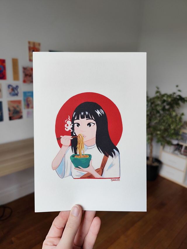 Solo ramen girl