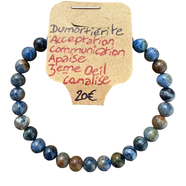 Bracelet Dumortiérite ~ 6 mm 