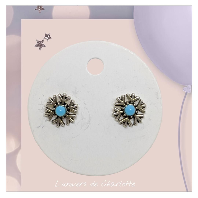Boucles d&#039;oreilles &quot;Soleil&quot; BO-128