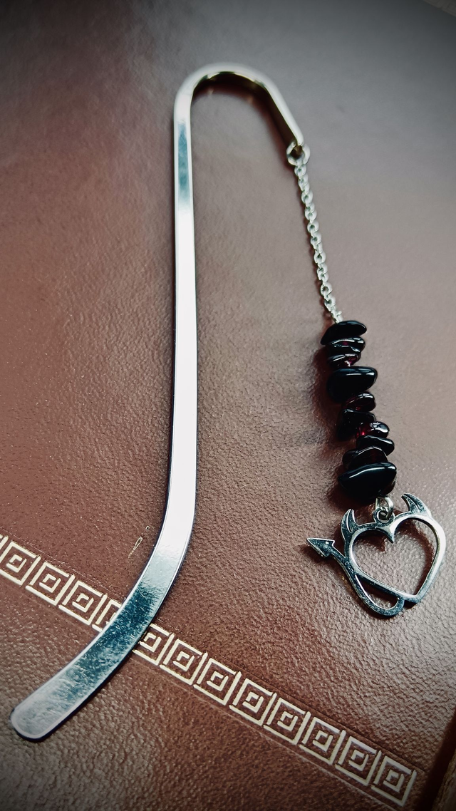 Marque page Coeur endiablé