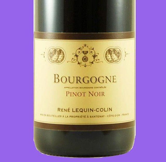 Rene Lequin-Colin Bourgogne Pinot Noir, 2020, Burgundy